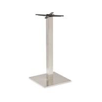 Harvey Stainless Steel Large Poseur Table Contemporary design for bistro and hotel reception areas