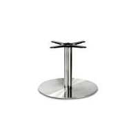 Harvey Stainless Steel Large Round Coffee Table ideal for bistro and reception areas