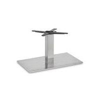 Harvey Stainless Steel Rectangular Coffee Table Contemporary design for bistro and hotel reception areas