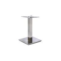 HarveyStainless Steel small Coffee Table Ideal for bistro and cafe areas