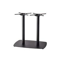 Horizon Black Twin Dining Table ideal for restaurants pubs and bistro
